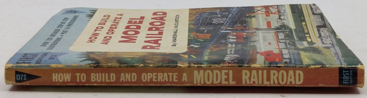 How To Build And Operate A Model Railroad Paperback Book By Marshall McClintock VG