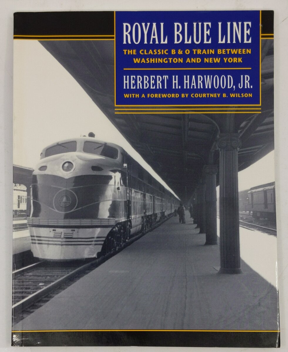 Royal Blue Line Paperback Book By Herbert H. Harwood Jr., Courtney B. Wilson EX