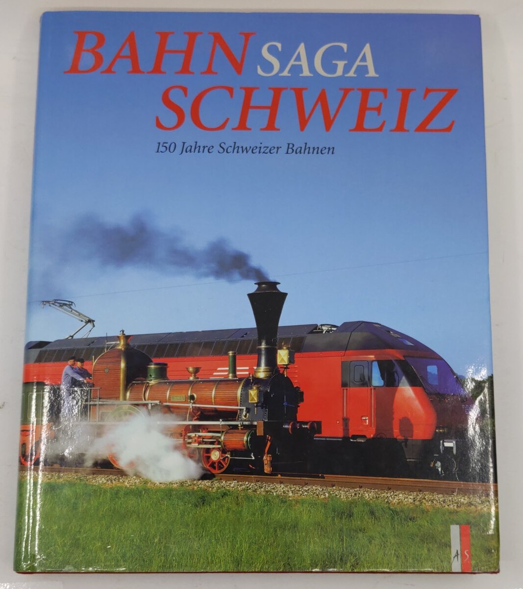 Bahnsaga Schweiz Hardcover Book By AS Verlag EX