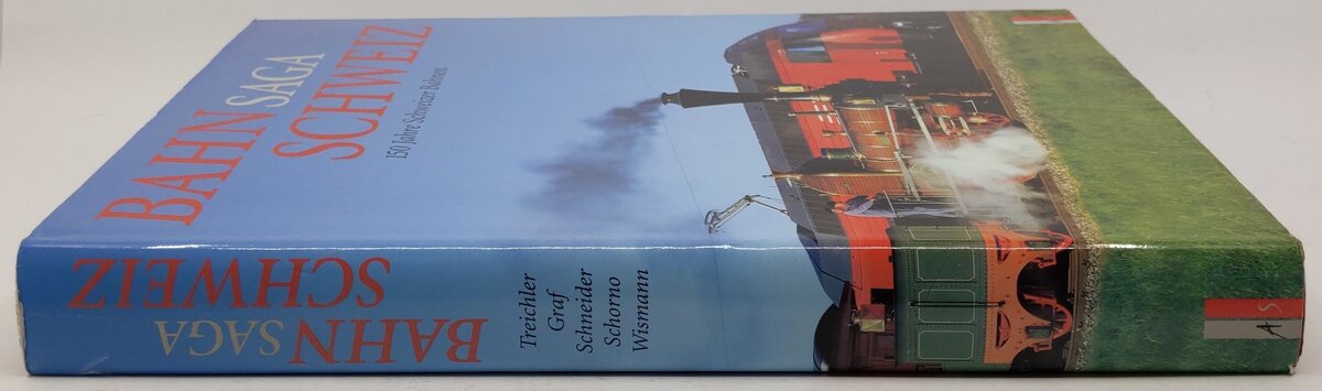 Bahnsaga Schweiz Hardcover Book By AS Verlag EX