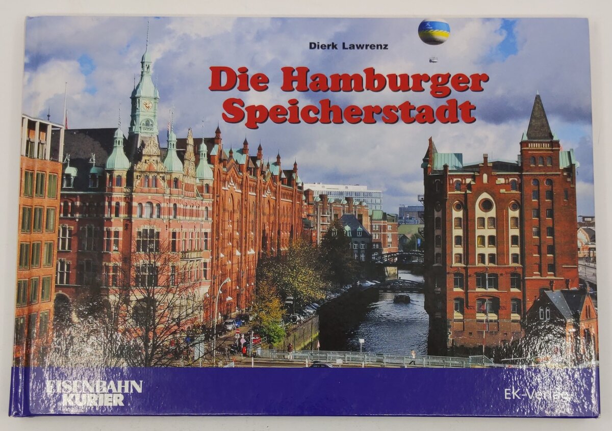 Die Hamburger Speicherstadt Hardcover Book By Dierk Lawrenz EX