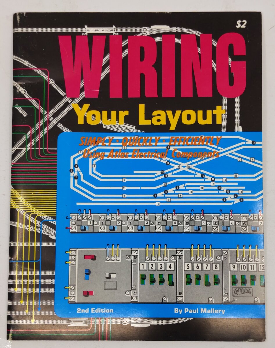 Wiring Your Layout Expanded 2nd Edition Paperback Book By Paul Mallery VG