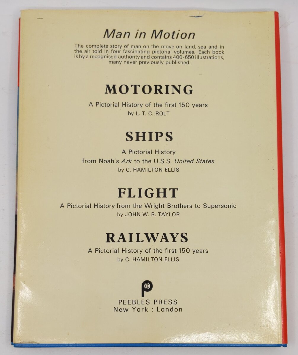 Railways : A Pictorial History of the First 150 Years Book By C. Hamilton Ellis EX