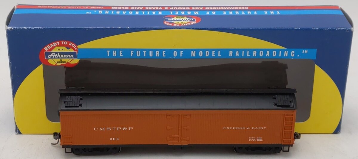 Athearn 92578 HO Scale Milwaukee Road Refrigerator Freight Car #364