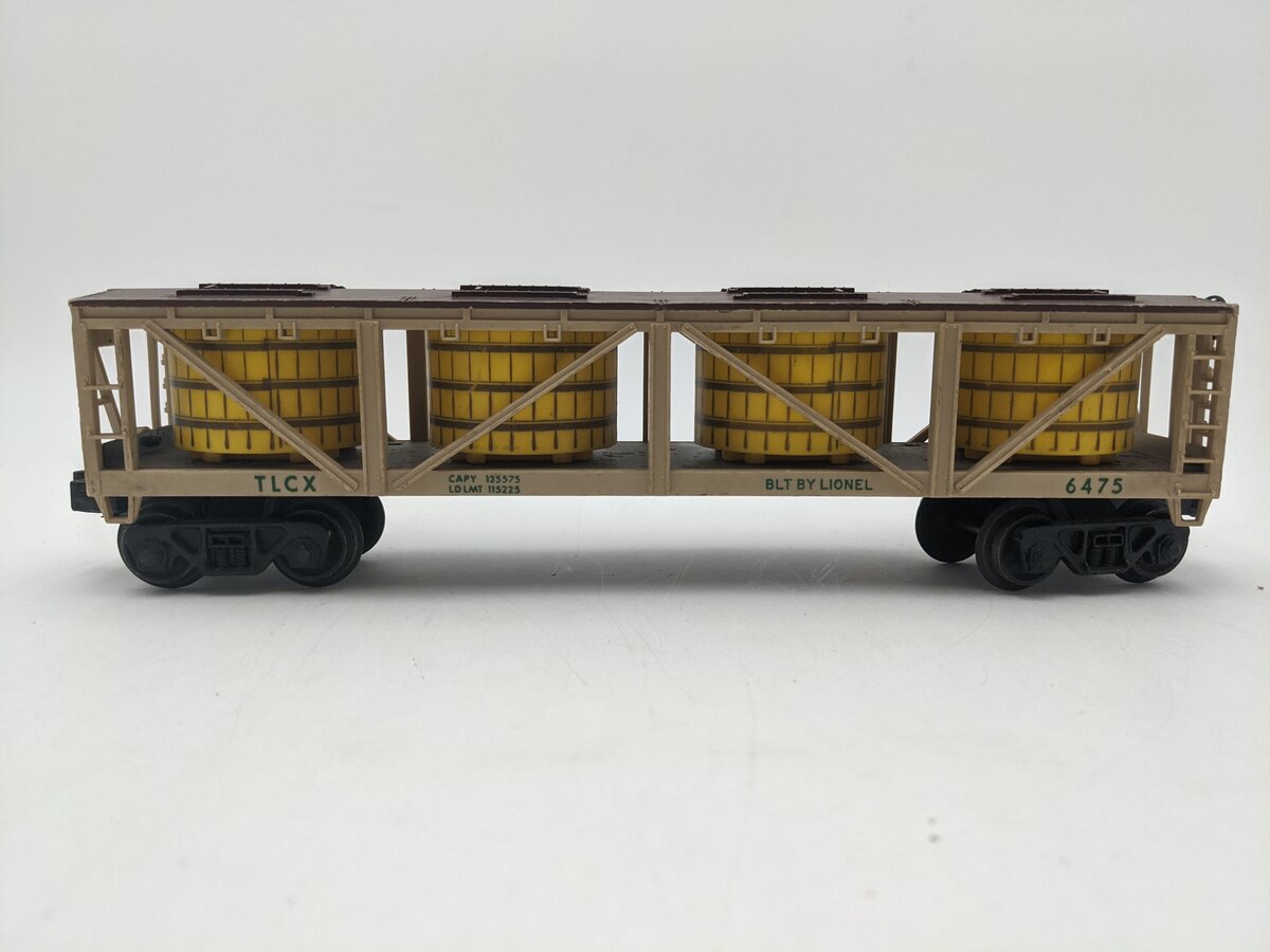 Lionel 6475 Vintage O Gauge Postwar Pickles Vat Car VG