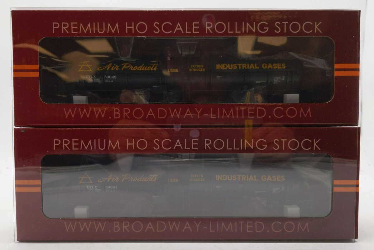 Broadway Limited 8031 HO Air Products Cryogenic Tank Car (Pack of 2)
