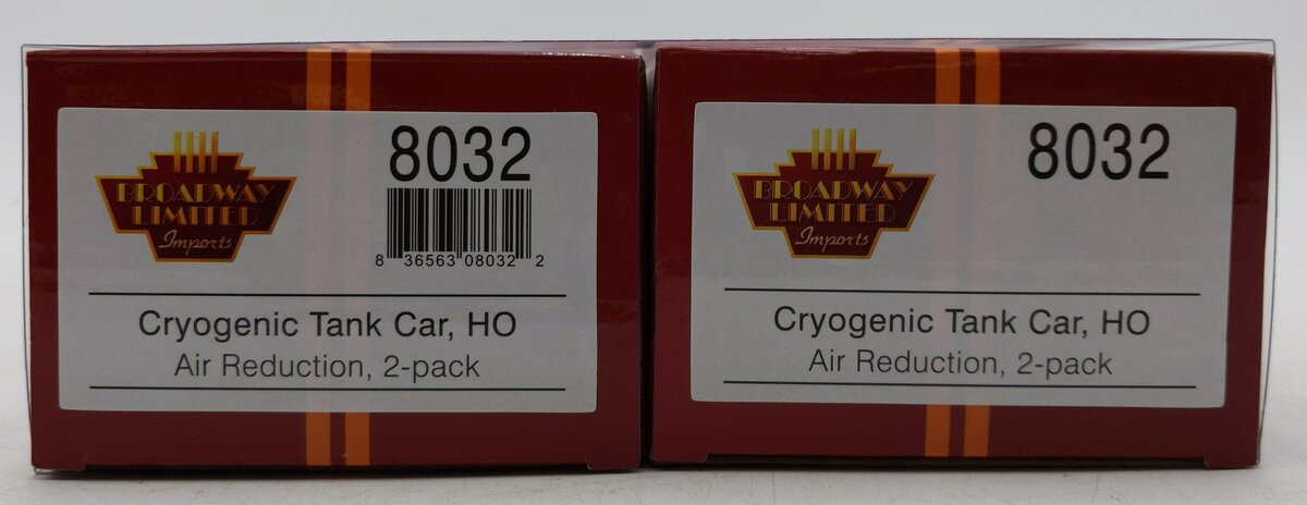 Broadway Limited 8032 HO Air Reduction Cryogenic Tank Car (Pack of 2)