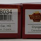 Broadway Limited 8034 HO Canadian Liquid Air Cryogenic Tank Car (Pack of 2) NIB