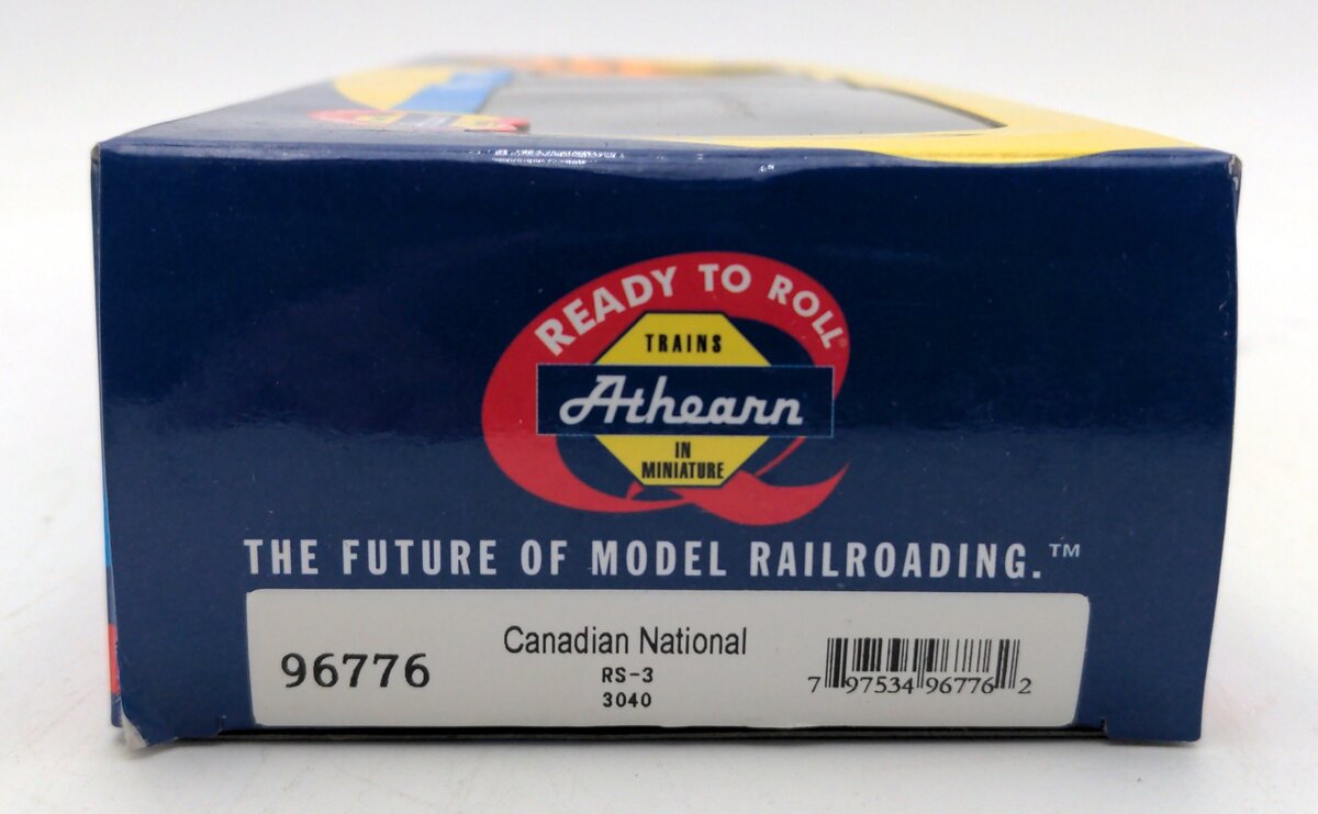 Athearn 96776 HO Scale Canadian National RS3 Diesel Locomotive #3040 LN/Box