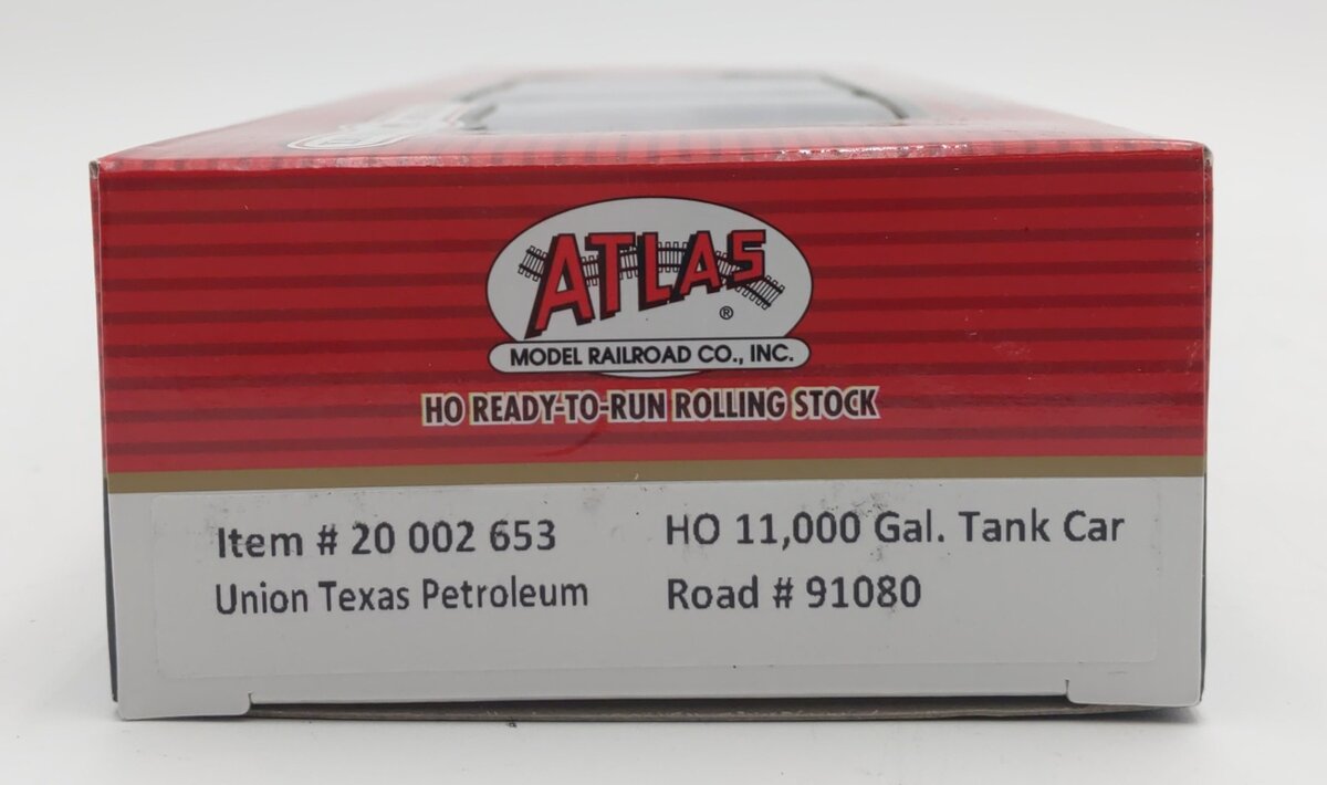 Atlas 20002653 HO Scale ACDX Union Texas Petroleum 100K Gallon Tank Car #91080