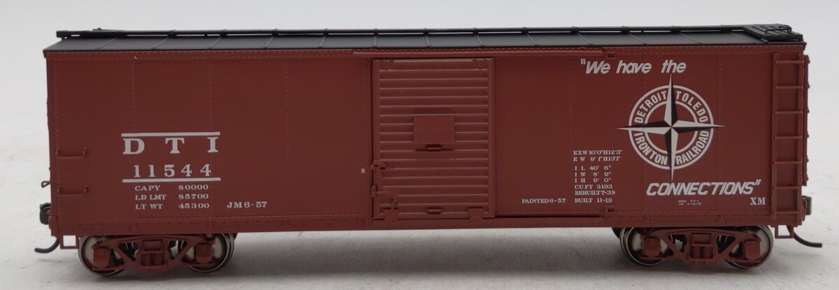 Atlas 6410-2 HO Detroit Toledo & Ironton USRA Steel Box #11544