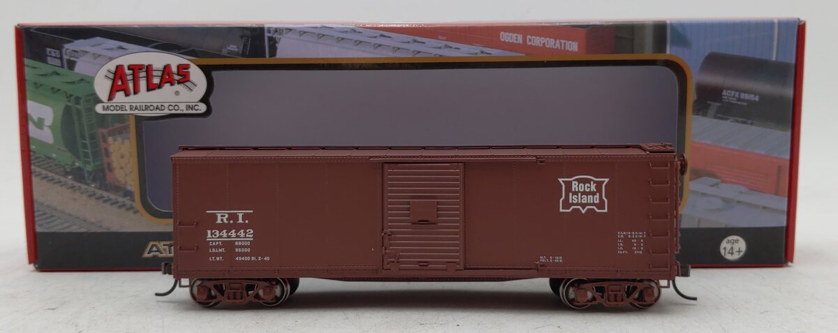 Atlas 6412-1 HO Rock Island USRA Steel Box #134442