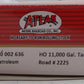 Atlas 20002636 HO WRNX 11,000 Gallon Tanks Car #2225
