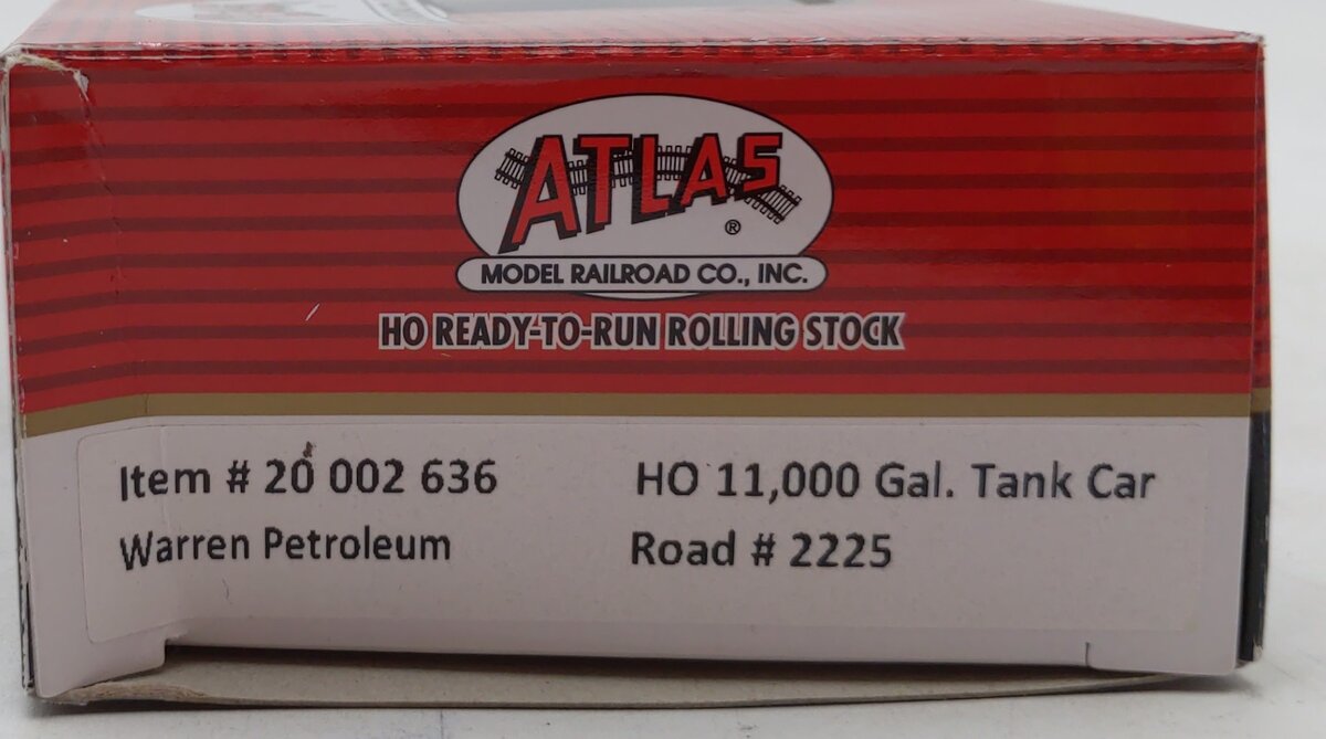 Atlas 20002636 HO WRNX 11,000 Gallon Tanks Car #2225