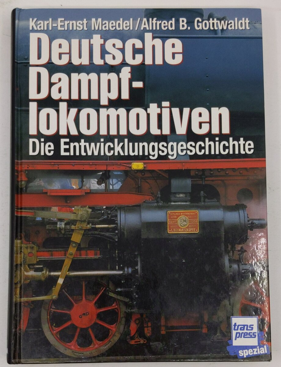 Deutsche Dampflokomotiven Hardcover Book By Karl-Ernst Maedel EX