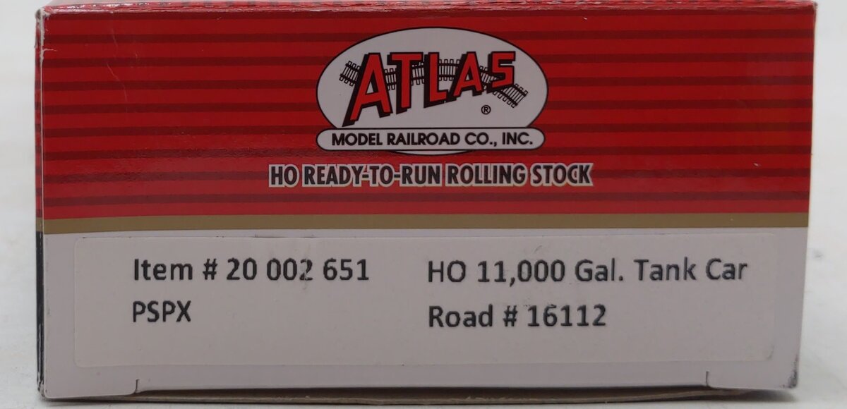 Atlas 20002651 HO PSPX 11K TANK #16112