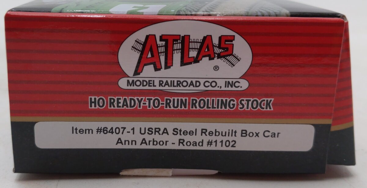 Atlas 6407-1 HO Ann Arbor USRA Steel Box #1102