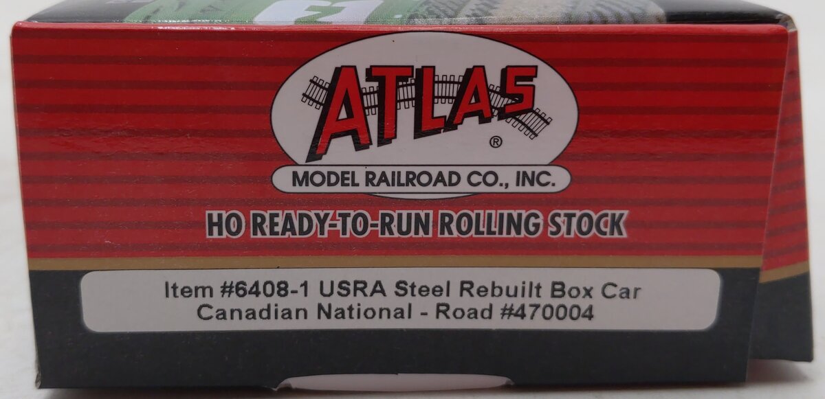 Atlas 6408-1 HO Canadian National USRA Steel Box #470004