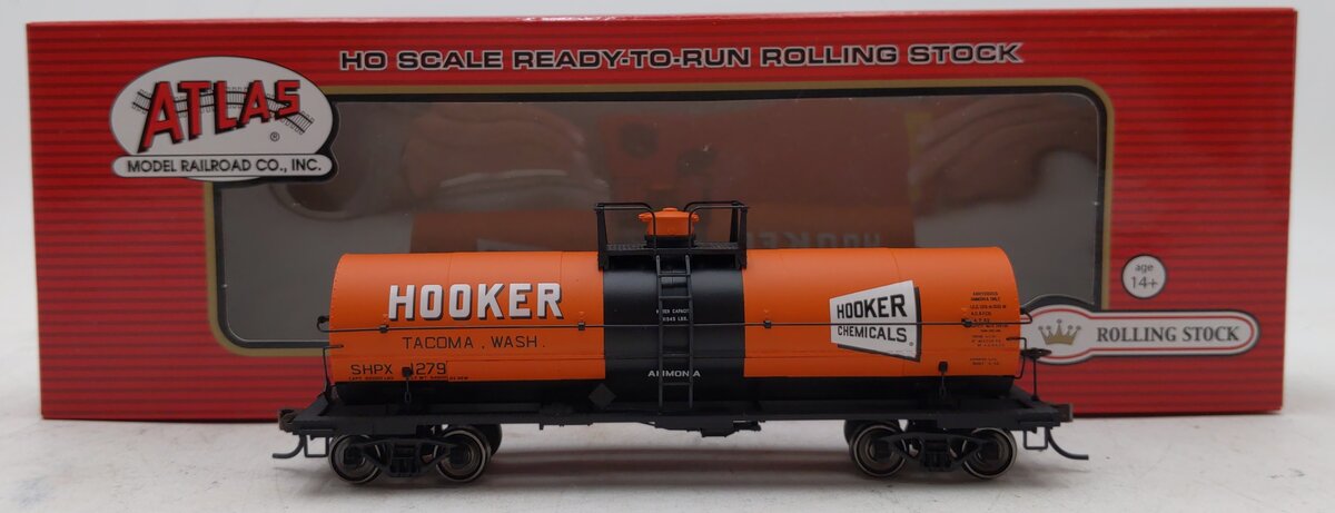 Atlas 20002642 HO Hooker Chemicals 11,000 Gallon Tank Car #1279