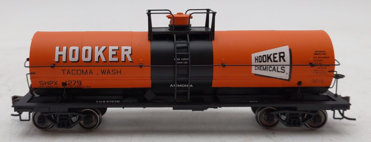 Atlas 20002642 HO Hooker Chemicals 11,000 Gallon Tank Car #1279