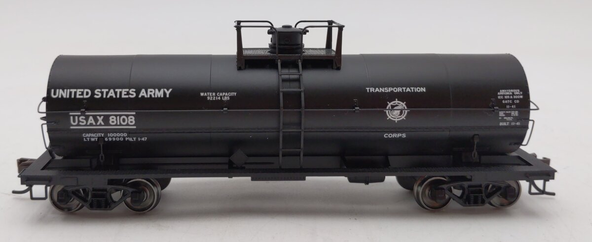 Atlas 20002656 HO USAX 11K Tank Car #8108