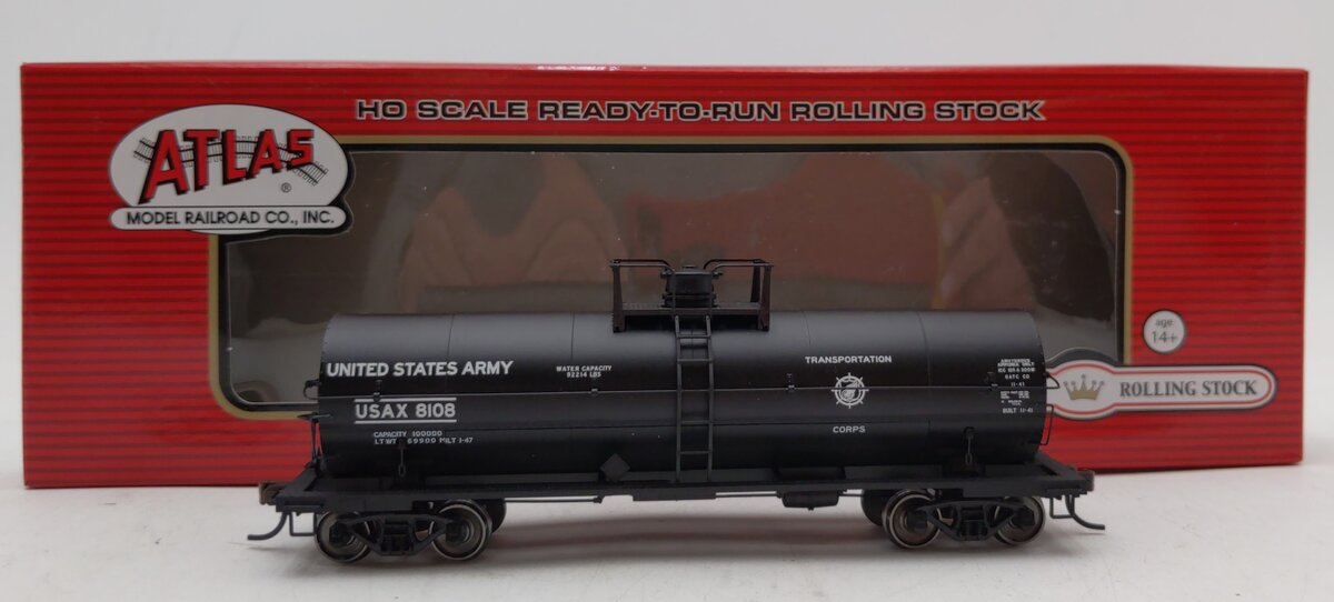 Atlas 20002656 HO USAX 11K Tank Car #8108