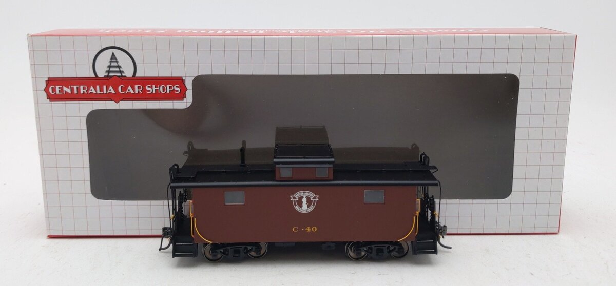 Centralia Car Shops CCS1226-06 HO Boston & Maine NE-5 Caboose #C-40 LN/Box