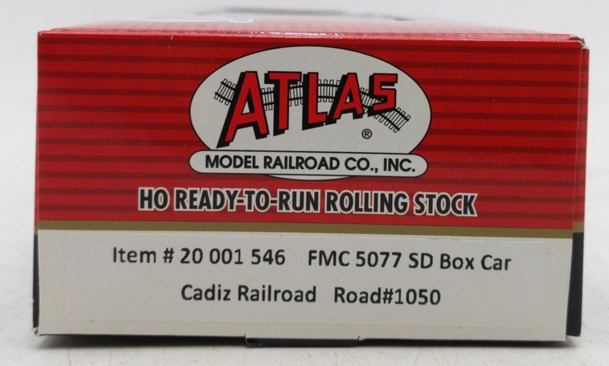 Atlas 20001546 HO Scale CAD FMC 5077 SD Boxcar #1050