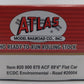 Atlas 20000870 HO ECDC Environmental 89'4" Flat Car #20004