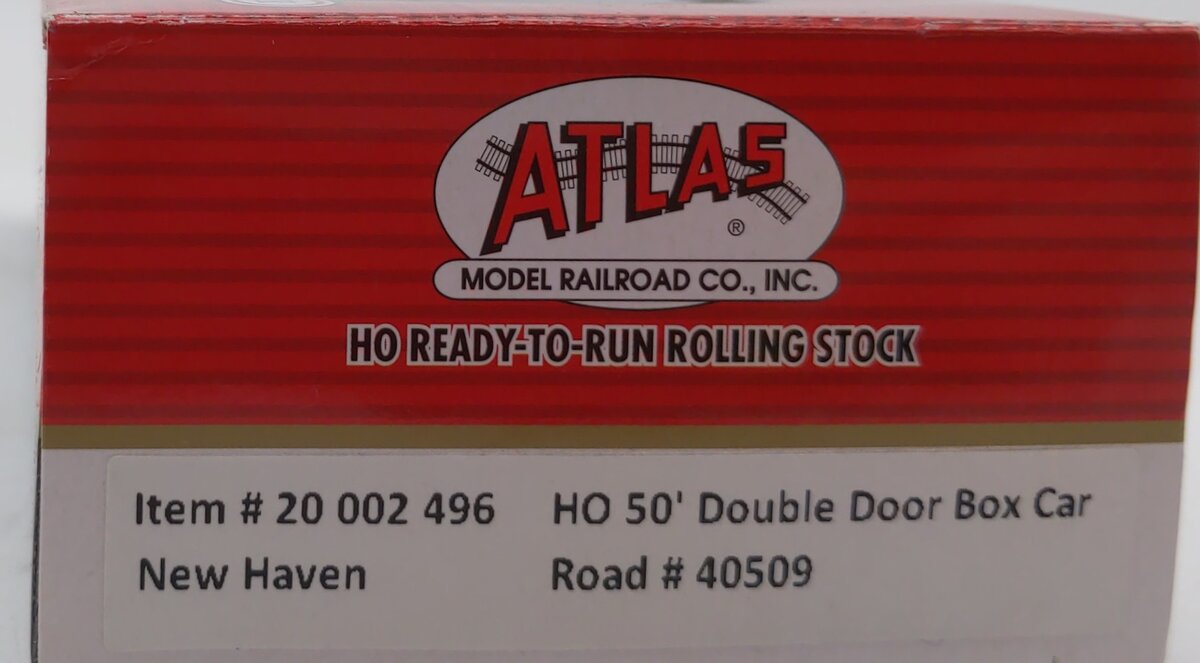 Atlas 20002496 HO New Haven 50' Boxcar #40509