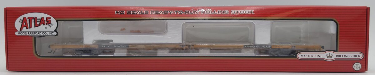 Atlas 20000874 HO Trailer Train (TTX) ACF 89'4" Flat Car #976041