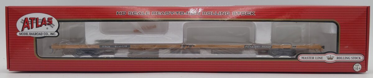 Atlas 20000876 HO Trailer Train (TTX) ACF 89'4" Flat Car #976119