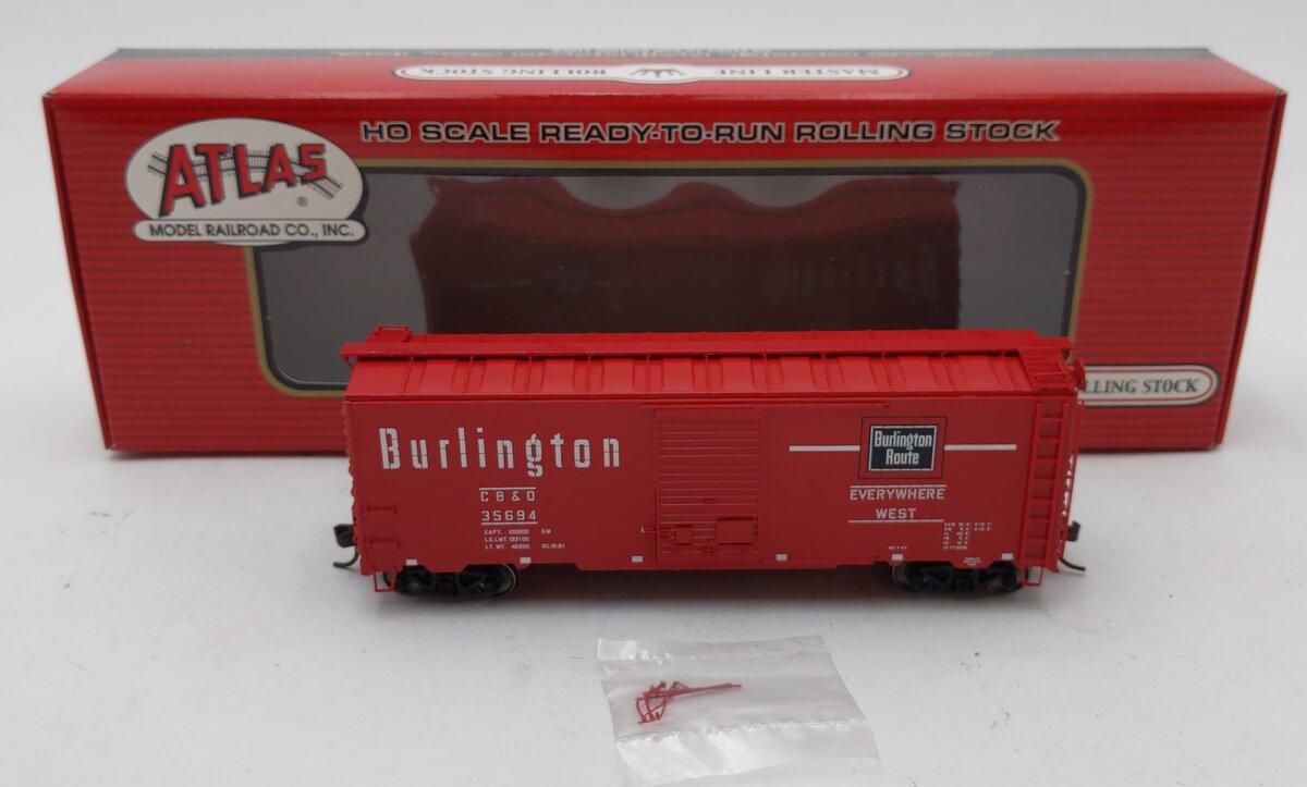 Atlas 20001386 HO Burlington 40' Boxcar #35694