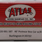 Atlas 20001387 HO Burlington 40' Postwar Boxcar w/ 6' Door #35722
