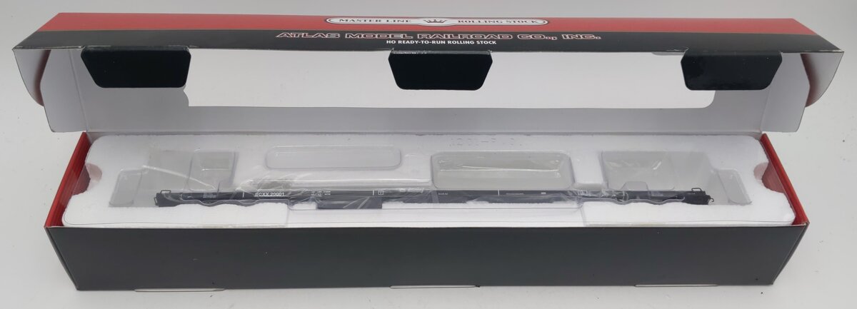 Atlas 20000869 HO ECDC Environmental 89'4" Flat Car #20001