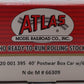 Atlas 20001395 HO NdeM 40' Postwar Boxcar w/ 6' Door #66309