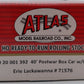 Atlas 20001392 HO Erie Lackawanna 40' Postwar Boxcar w/ 6' Door #71576