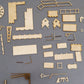 Cardinal Designs Model - Farmhouse and Water Wheel LN