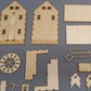 Cardinal Designs Model - Farmhouse and Water Wheel LN