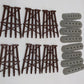 Lionel 6-12038 O FasTrack Elevated Trestle Set EX/Box