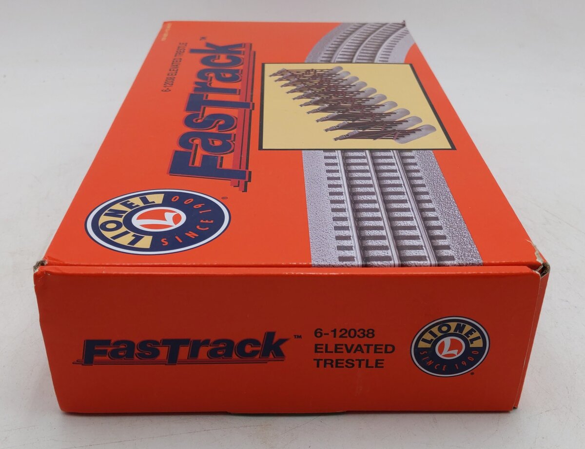 Lionel 6-12038 O FasTrack Elevated Trestle Set EX/Box