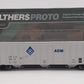 Walthers 920-106121 HO ADM/UELX 55' Evans 4780 3-Bay Covered Hopper #10012