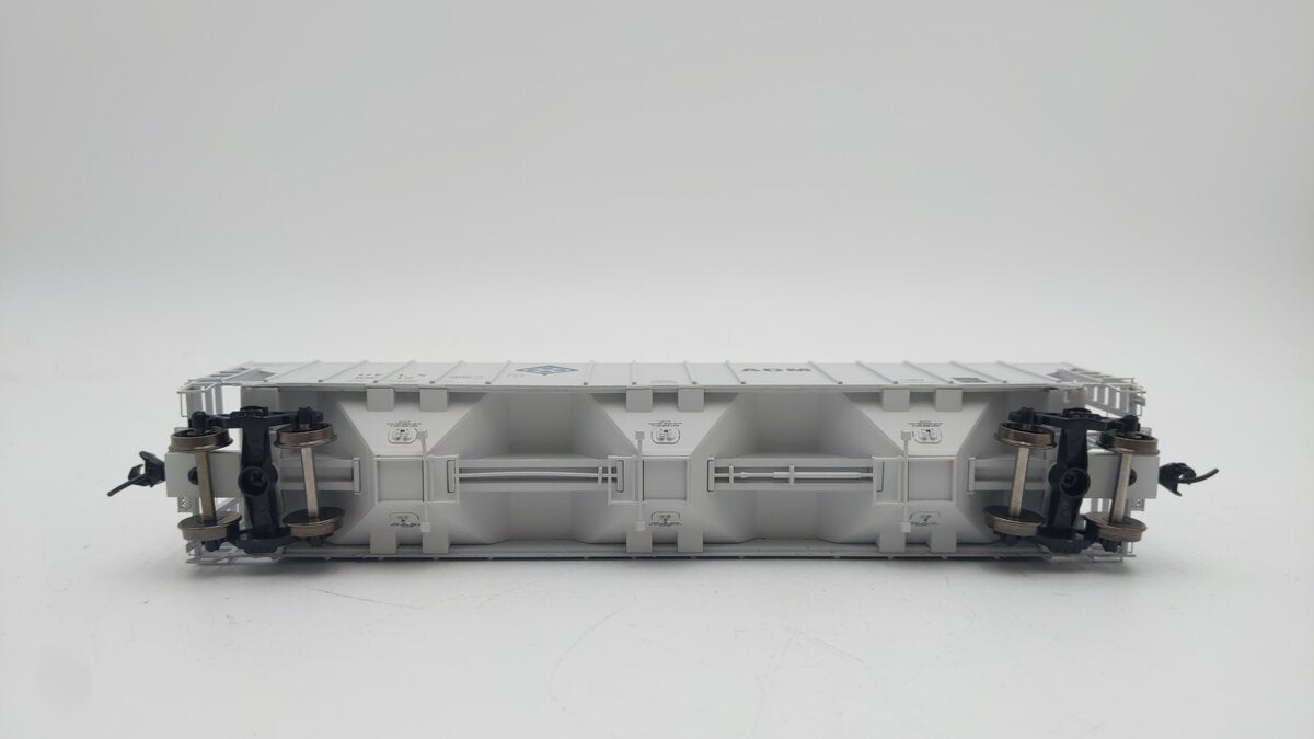 Walthers 920-106121 HO ADM/UELX 55' Evans 4780 3-Bay Covered Hopper #10012