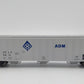 Walthers 920-106121 HO ADM/UELX 55' Evans 4780 3-Bay Covered Hopper #10012