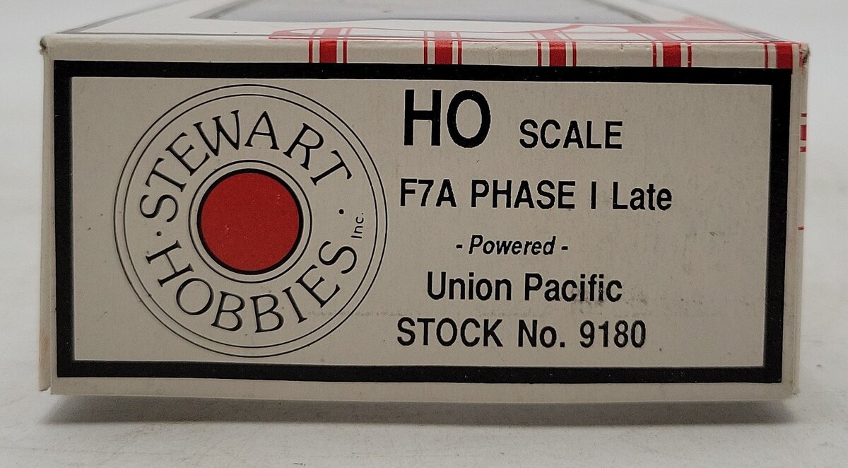 Stewart 9180 HO Union Pacific F7A Phase I Late Powered Diesel Locomotive EX/Box