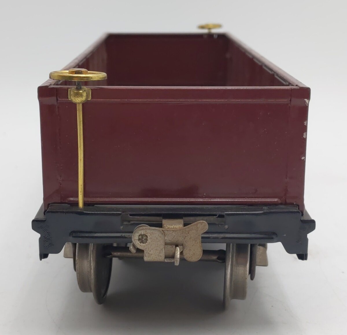 Lionel 212 Vintage Standard Gauge Lionel Lines Maroon Gondola VG/Box