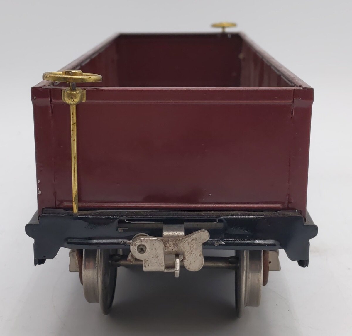 Lionel 212 Vintage Standard Gauge Lionel Lines Maroon Gondola VG/Box