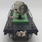 Lionel 220 Vintage Standard Gauge Green Searchlight Car with Nickel Trim EX/Box