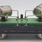 Lionel 220 Vintage Standard Gauge Green Searchlight Car with Nickel Trim EX/Box