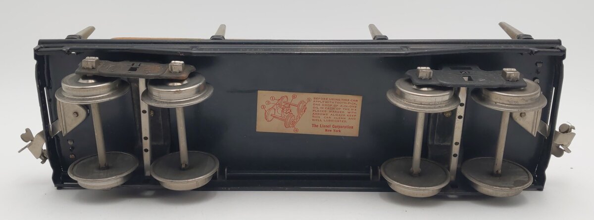 Lionel 211 Vintage Standard Gauge Flatcar with Stakes EX/Box
